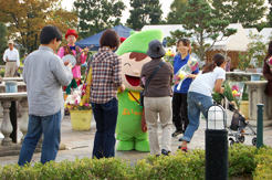 あいあいパークのマスコット あいちゃん グランドデビュー