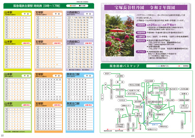 宝塚オープンガーデンフェスタ 2020 ガイドマップ